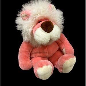 Rare Hard To Find Vintage 24K Polar Puff Playtalkin' Zollie Puppet Pink Lion
